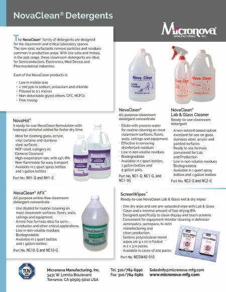 NovaClean Detergents